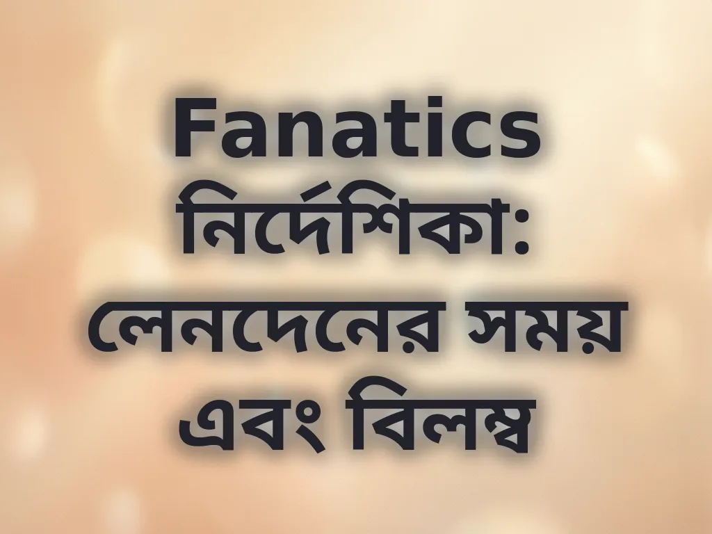 লেনদেনের সময় এবং বিলম্ব